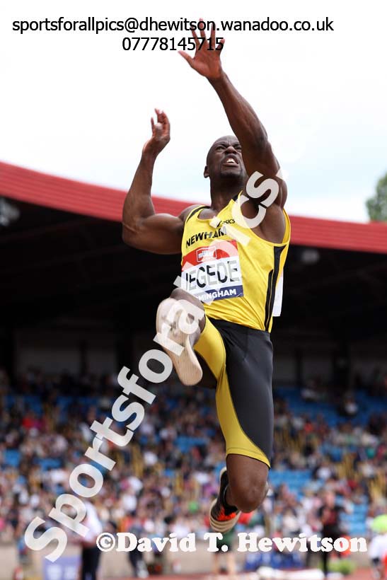 Mens long jump, British Championships, Birmingham. Photo: David T. Hewitson/Sports for All Pics